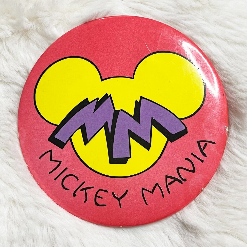 🔮 5/$25 Vintage Disney Mickey Mania Pin‎